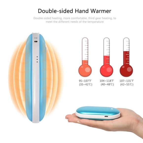 Rechargeable Hand warmer.   Heat on the Go. - Picture 8 of 13